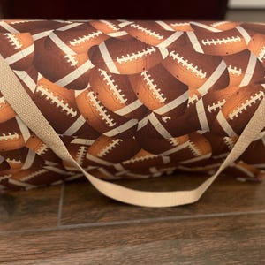 Football Memory Foam Nap Mat for Kids