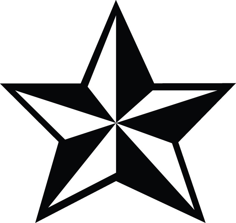 Stellar Star Decal: Illuminate Your World in Timeless Beauty! - Etsy