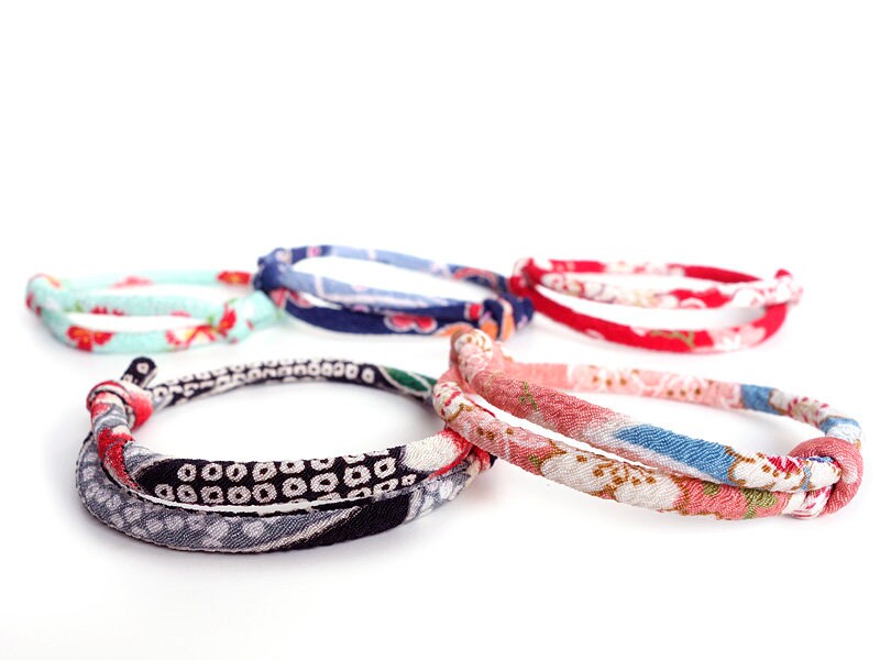 Japanese Friendship Bracelet Jewelry Sliding Knots Bracelets Etsy