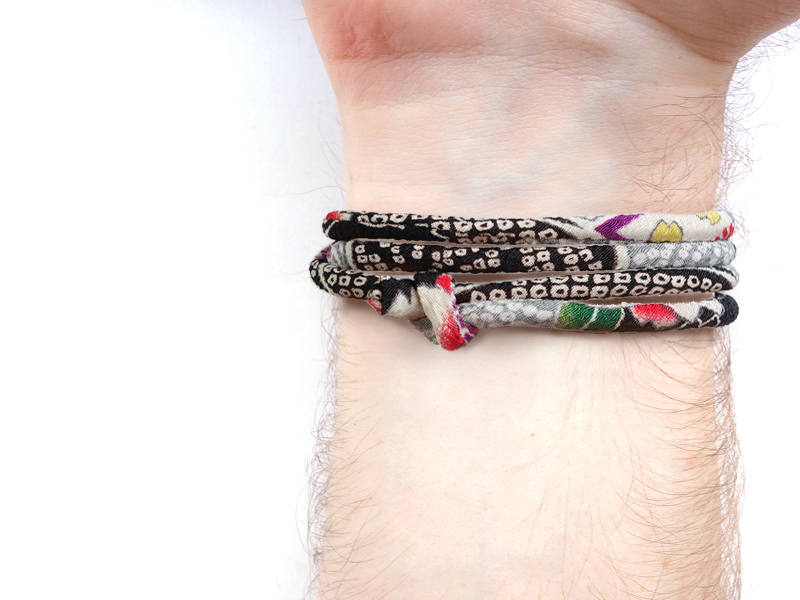 Japanese Jewelry for Him, Her, Unisex YAMATO Kimono Bracelet Japanese Jewelry for Him, Her, Unisex YAMATO Kimono Bracelet