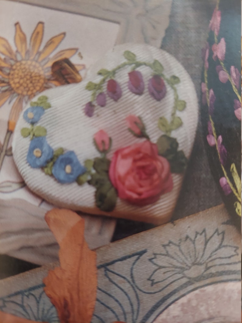 Ribbon Embroidery accessories pattern women girls