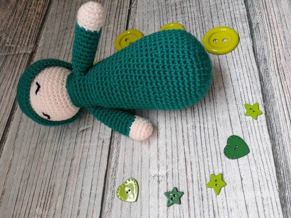 Doll Doll Toy Plush Toy Crochet Doll Sleepyhead Doll Baby