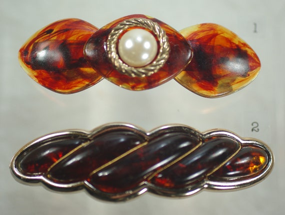Tortoise Hair Clips: 1950 display picture 3