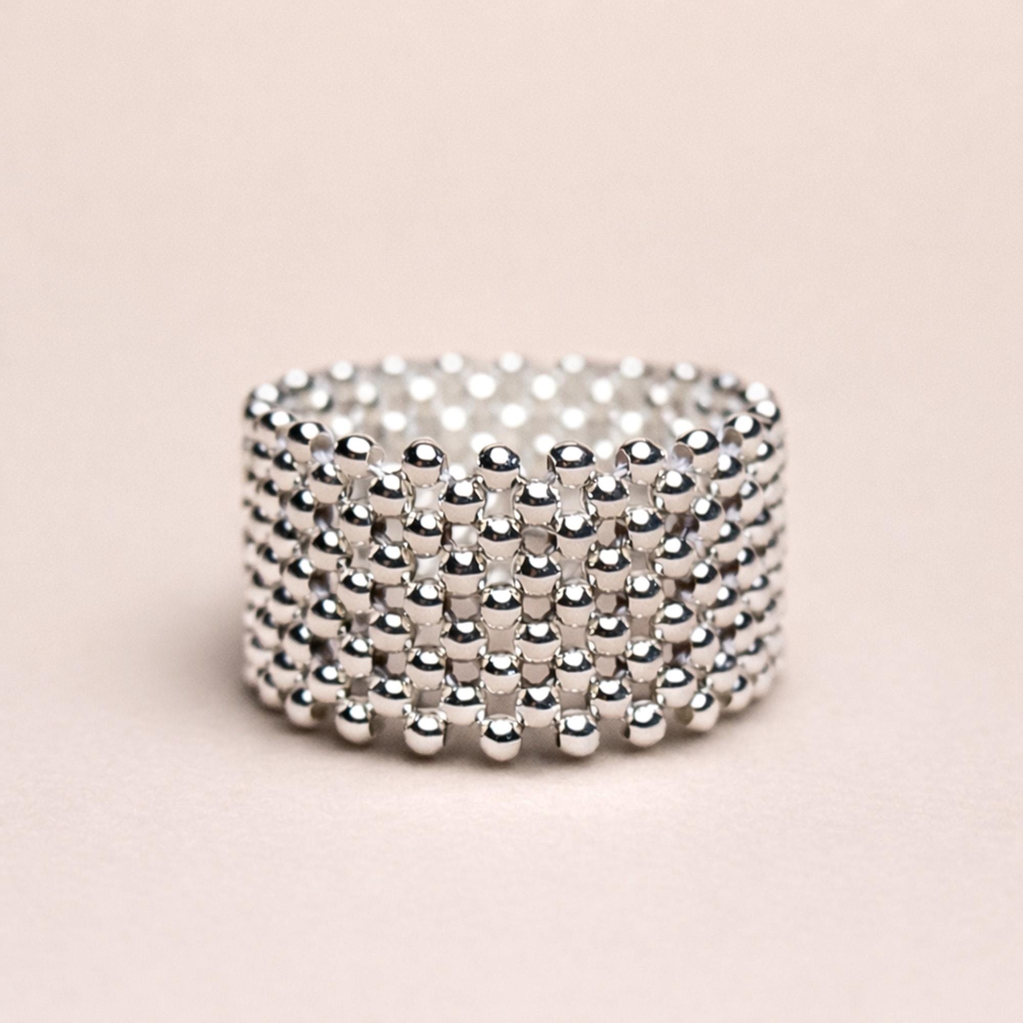 Bague Serpent En Argent - Taille 57 - Fabriqué en Occitanie