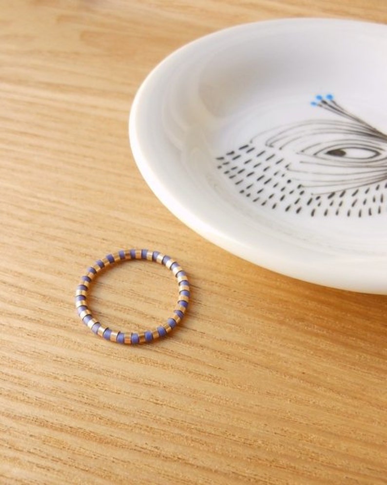 Simple Gold Filled Rings Gold Fill Ring dainty blue ring Gold Filled Ring Thin Gold Ring Nil