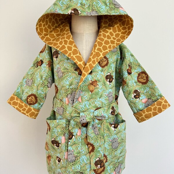 Toddler Robe Etsy