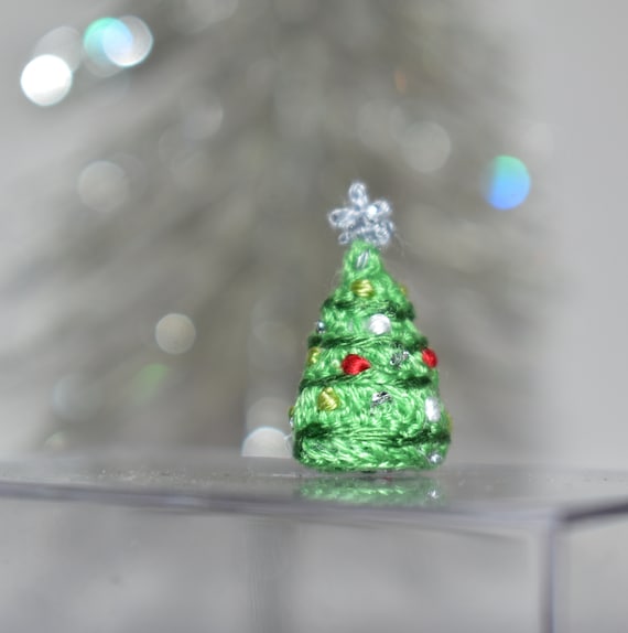Miniature Christmas Tree Dollhouse Christmas Tree Dollhouse Etsy