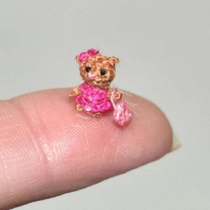 Extrem kleine Katze Puppenspielzeug 0,4 &quot;Micro Katze Puppe Miniatur Katze Puppenhaus Puppe Mädchen Kitty Micro Kitten Puppe Sammlerstück Katzenfigur Katzengeschenke