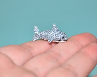 Miniatur häkeln Hai 1" - Мiniatur häkeln Puppenhaus Miniaturen Meerestiere Miniatur Puppenhaus Haustier Spielzeug