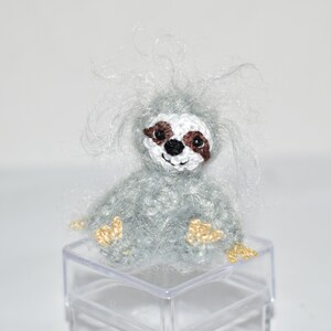 Handmade Crochet sloth amigurumi sloth micro sloth