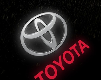2X Custom Logo Car Door Lights – Personalized Welcome Courtesy Door Light Projectors for All Vehicles, Bright & Easy Install