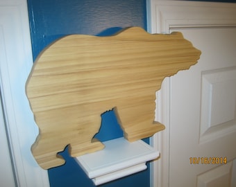 Toad-ally Great Grizzly Bear Kodiak Polar Charcuterie Boards, Chopping Blocks, Cutting Boards, Wall Decor, Shelf Art, Unique Papa Bear Gift