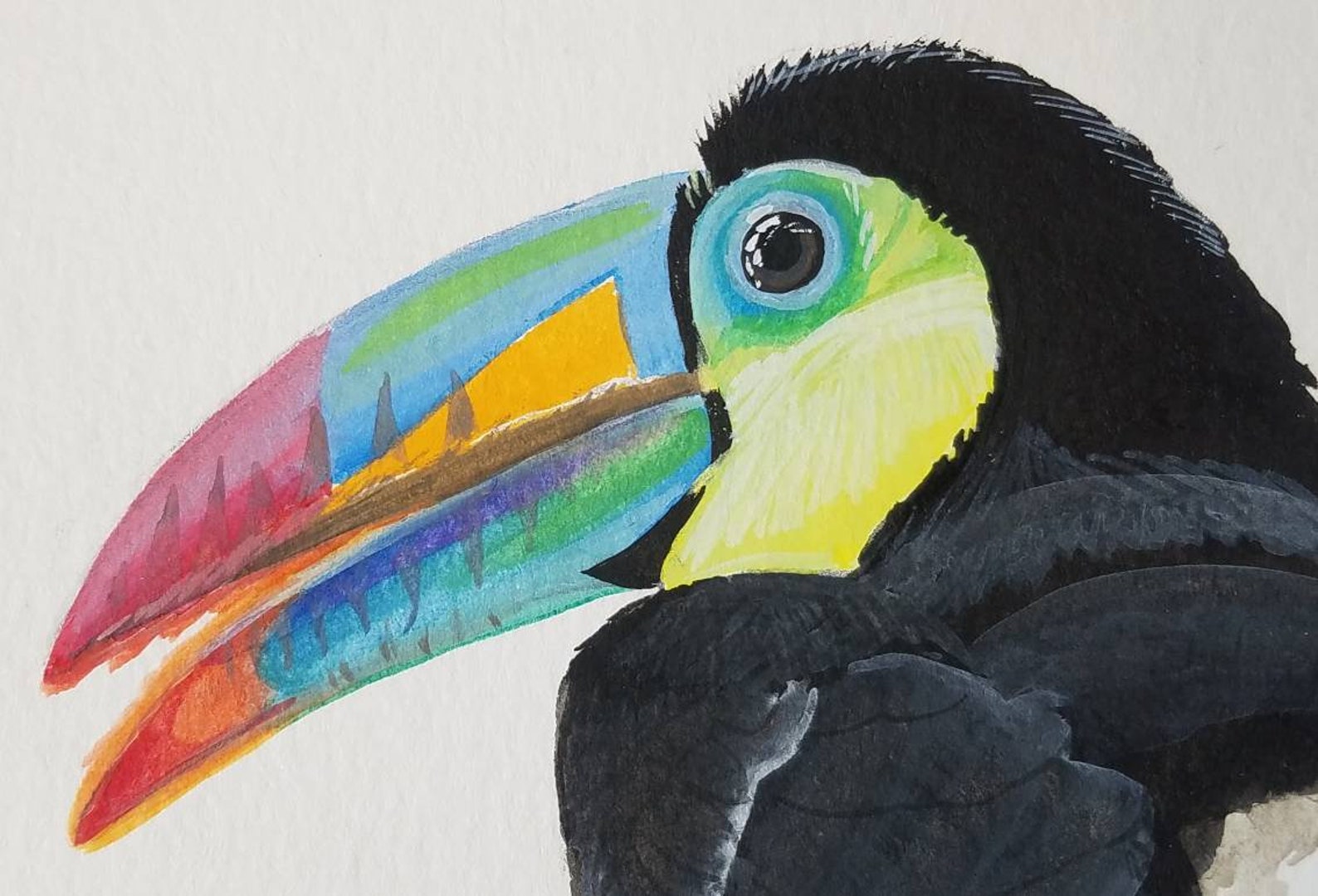 Toucan Art Toucan Painting Toucan Gift Tropical Bird Wall Etsy toucan-art-toucan-painting-toucan-gift-tropical-bird-wall-etsy