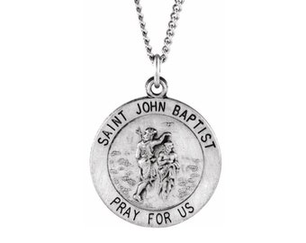 John Baptist Medal - Etsy