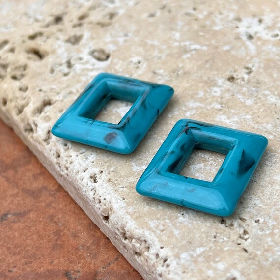 Genuine Square Rectangle Polished Reconstituted T… - image 4