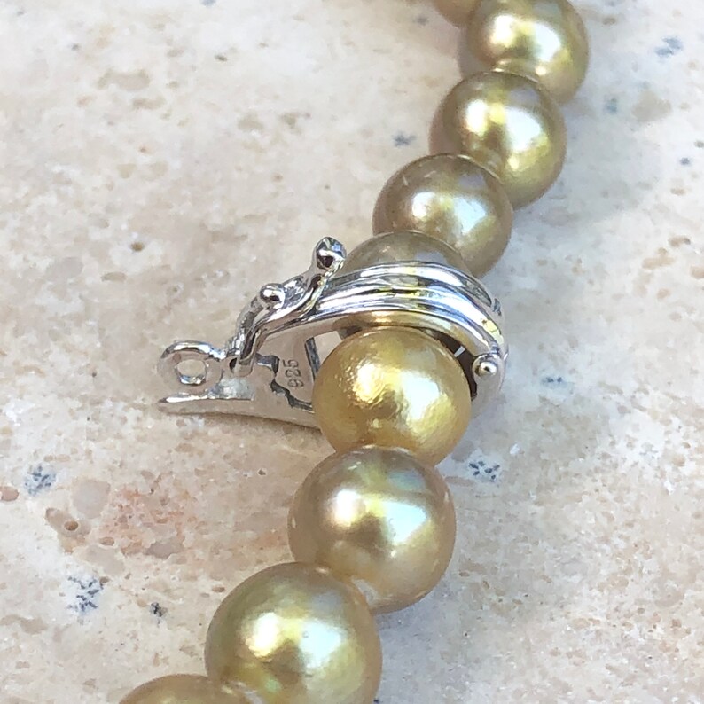 Sterling Silver Pendant Hanger Slide Enhancer for Omega Pearl Etsy