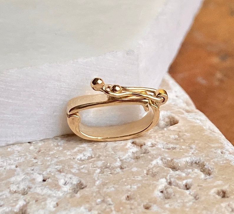 14KT Yellow Gold Pendant Bail Enhancer/ Pearl Shortener for Etsy