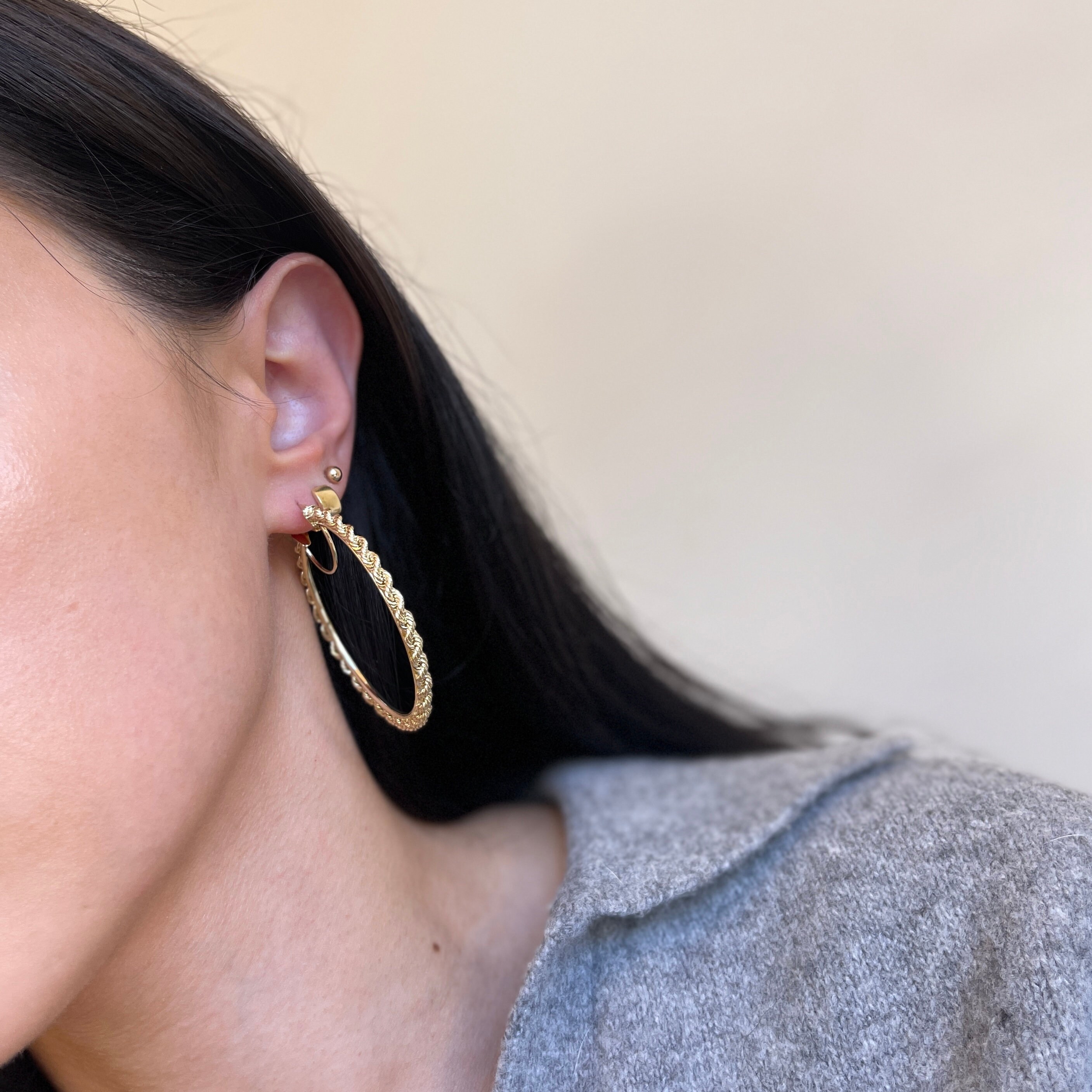 Amazon.com: Tiny Gold Hoop Earrings - Small Hoops 925
