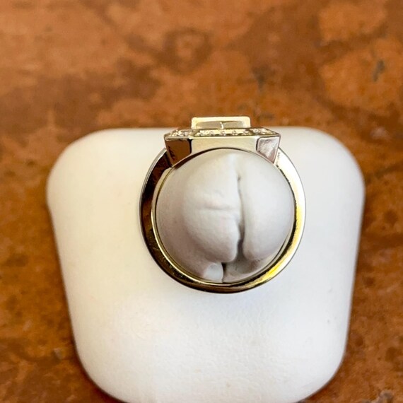 Silver-Plated Rectangle, Triangle and Round Pink … - image 7