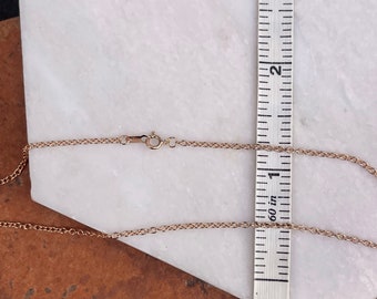 Collana In Vero Oro Rosa 10 Carati 3D Cavo Franco Scatola - Foto 6