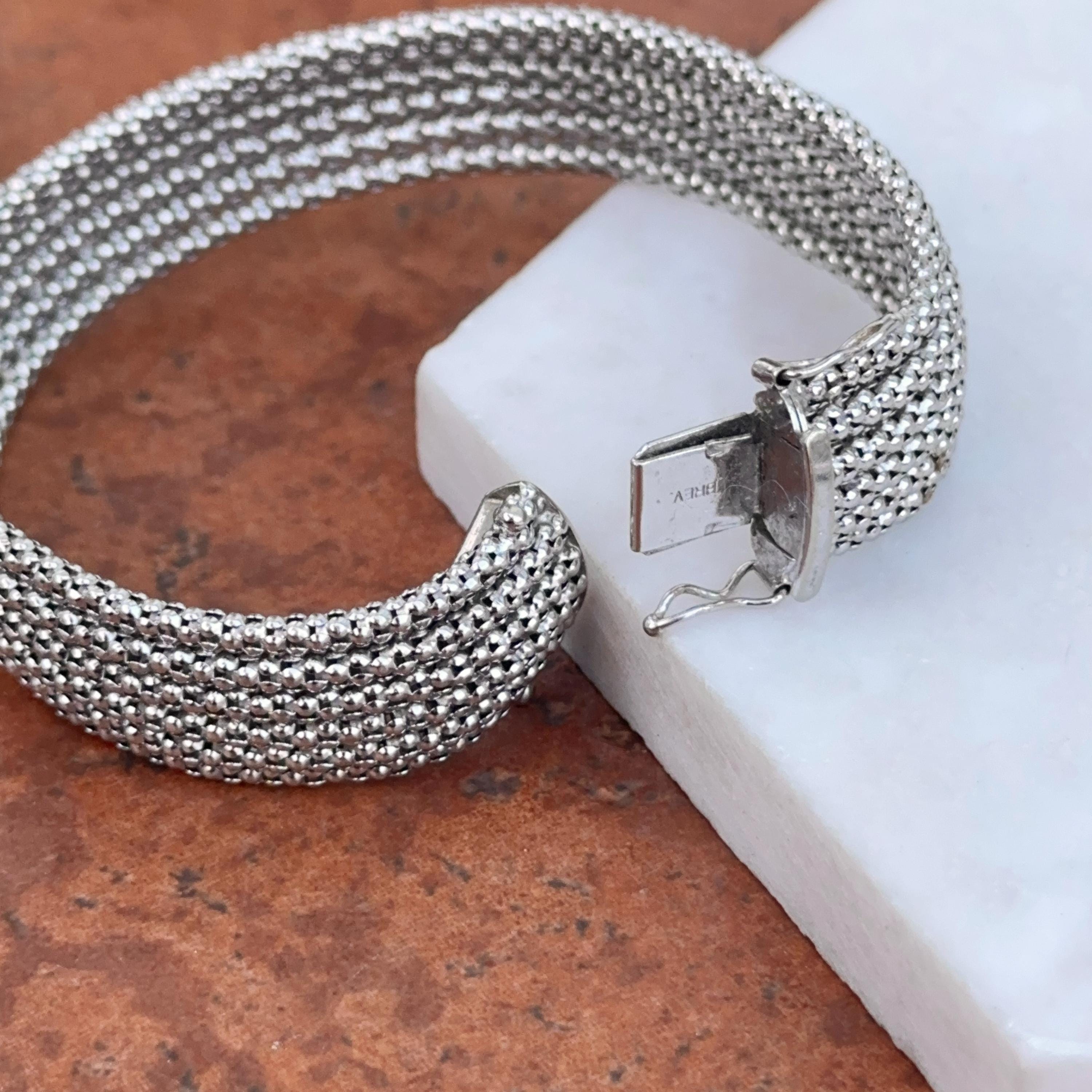 Bracciale Slider Largo Oro 14k Regolabile Donna - WOWORAMA Gioiello Elegante A Barra Per Amicizia