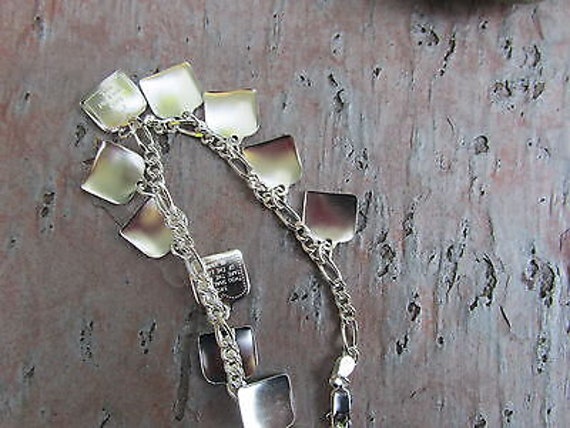 Sterling silver ten commandments bracelet store