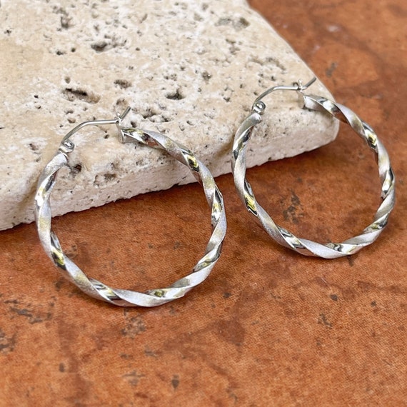 Orecchini a cerchio, placcati in argento, 60 mm x 20 pezzi