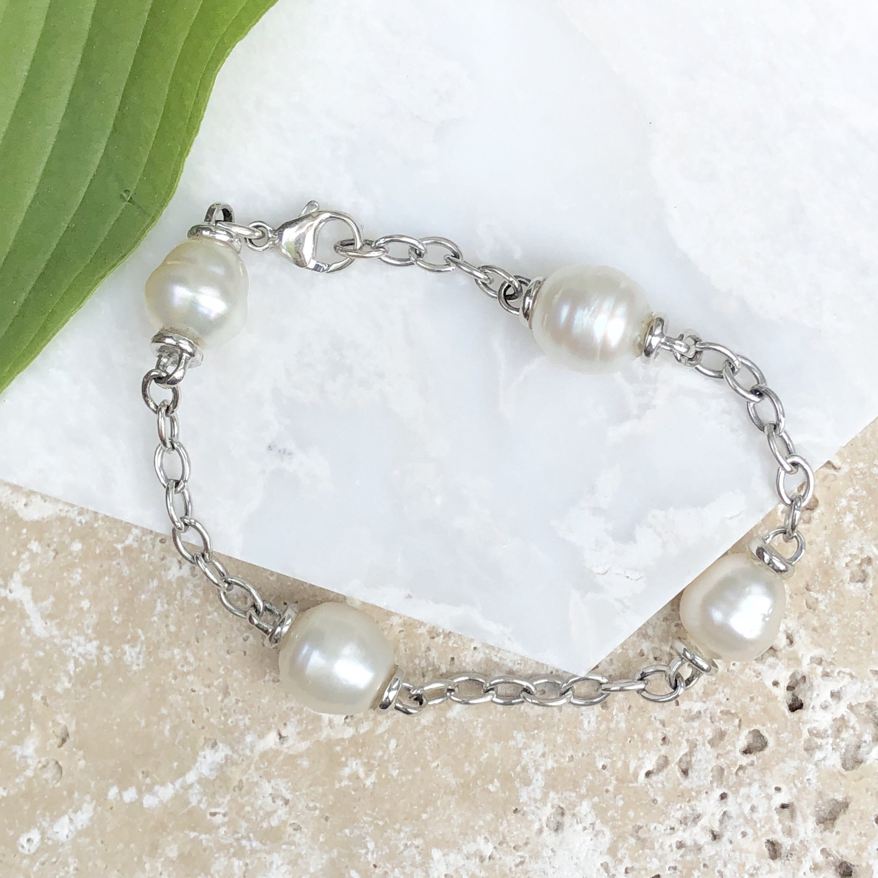 ●tow tow archive● Linka Pearl Chain Bracelet Gold TBH52ABT Tiffany HardWear Link Bracelet in Yellow Gold with
