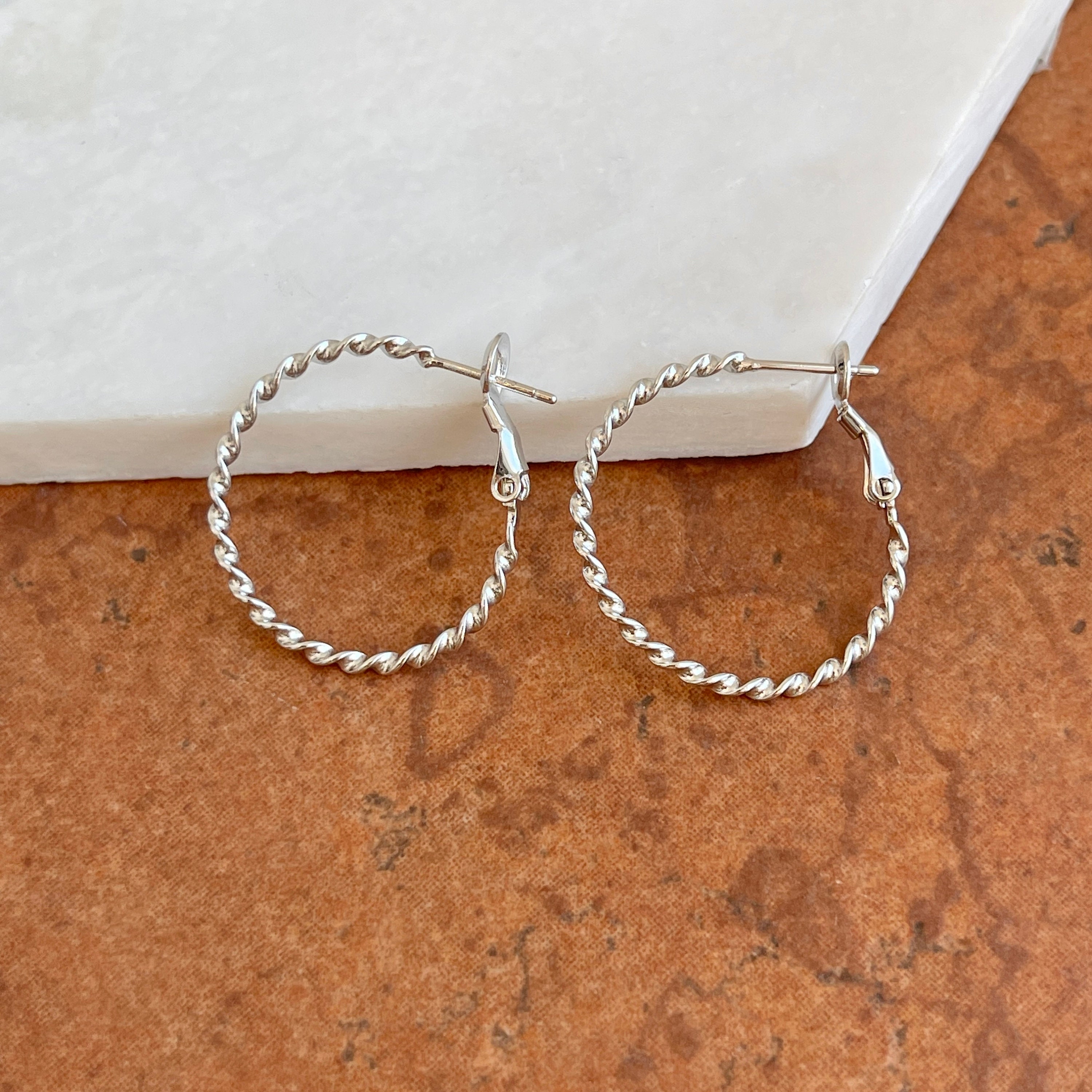 Bujukan Beaded Hoop Earrings in Sterling Silver - JusticeJewelers