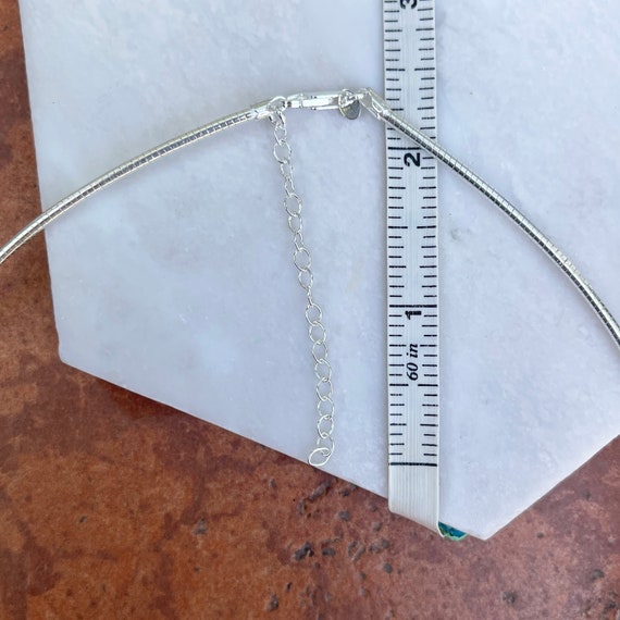 Collana/girocollo/braccialetto/cavigliera In Argento Sterling 925 Massiccio, Spessore 1 Mm, Design Attorcigliato, Chiusura Ad Anello A Scatto - 6 8 10 12 14 16 18 20 22 24 26 28 30 32 34 36 38 40" E Argento, Colore - Foto 10