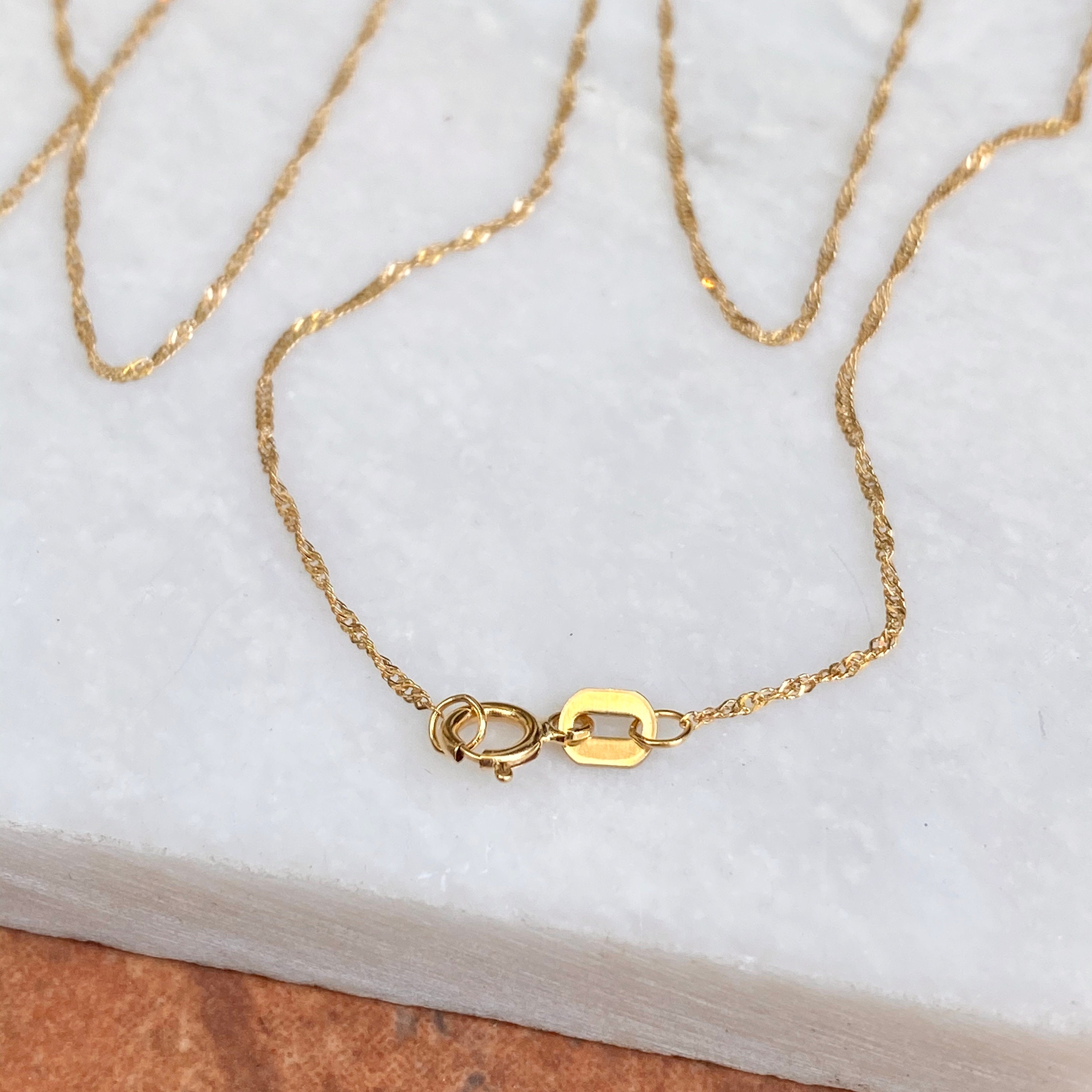 Collana Donna In Oro Giallo Vuota Corda Singapore - Gioielleria Amadori - Foto 10