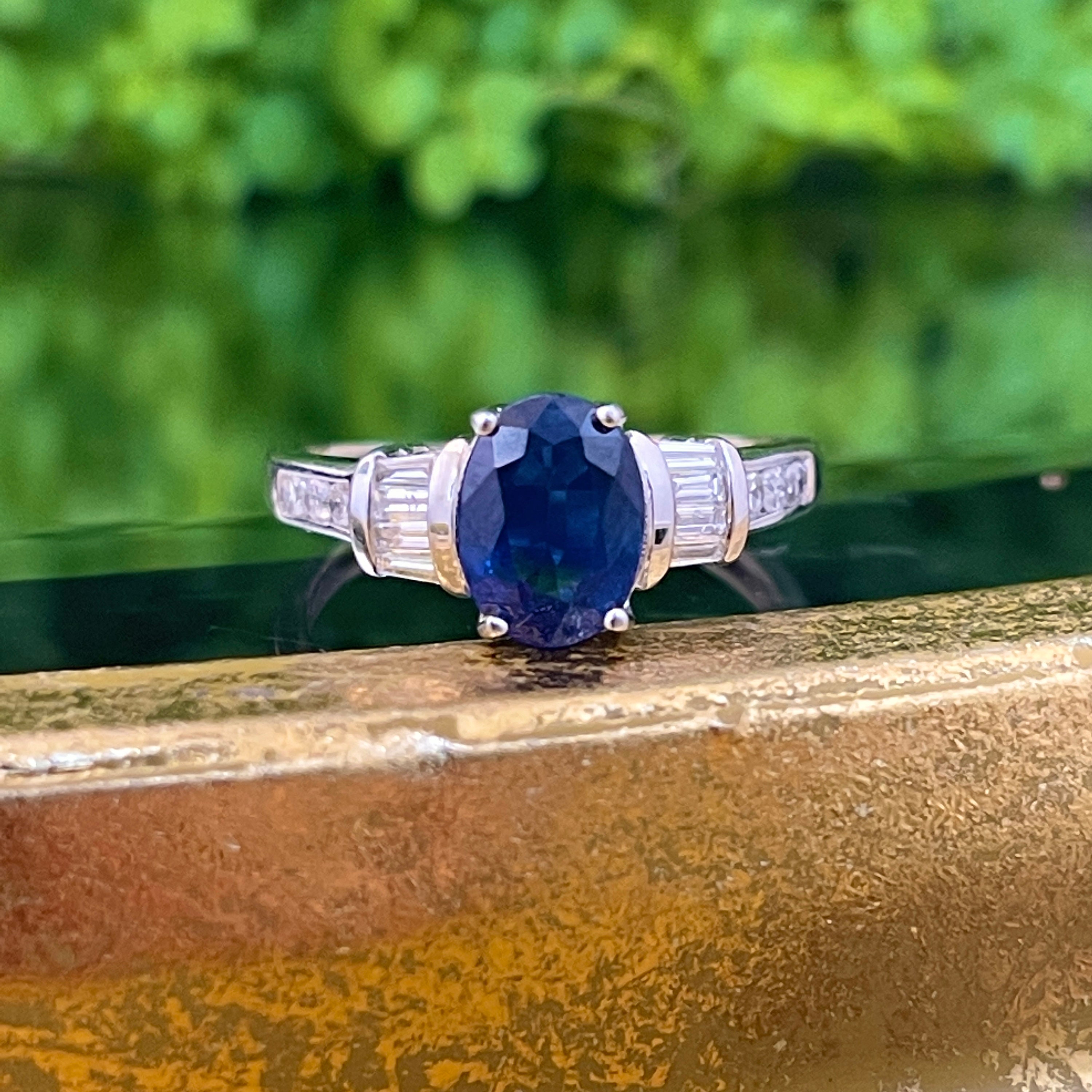 sapphire ring estate