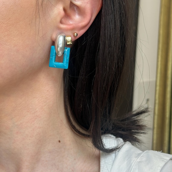 Genuine Square Rectangle Polished Reconstituted T… - image 9