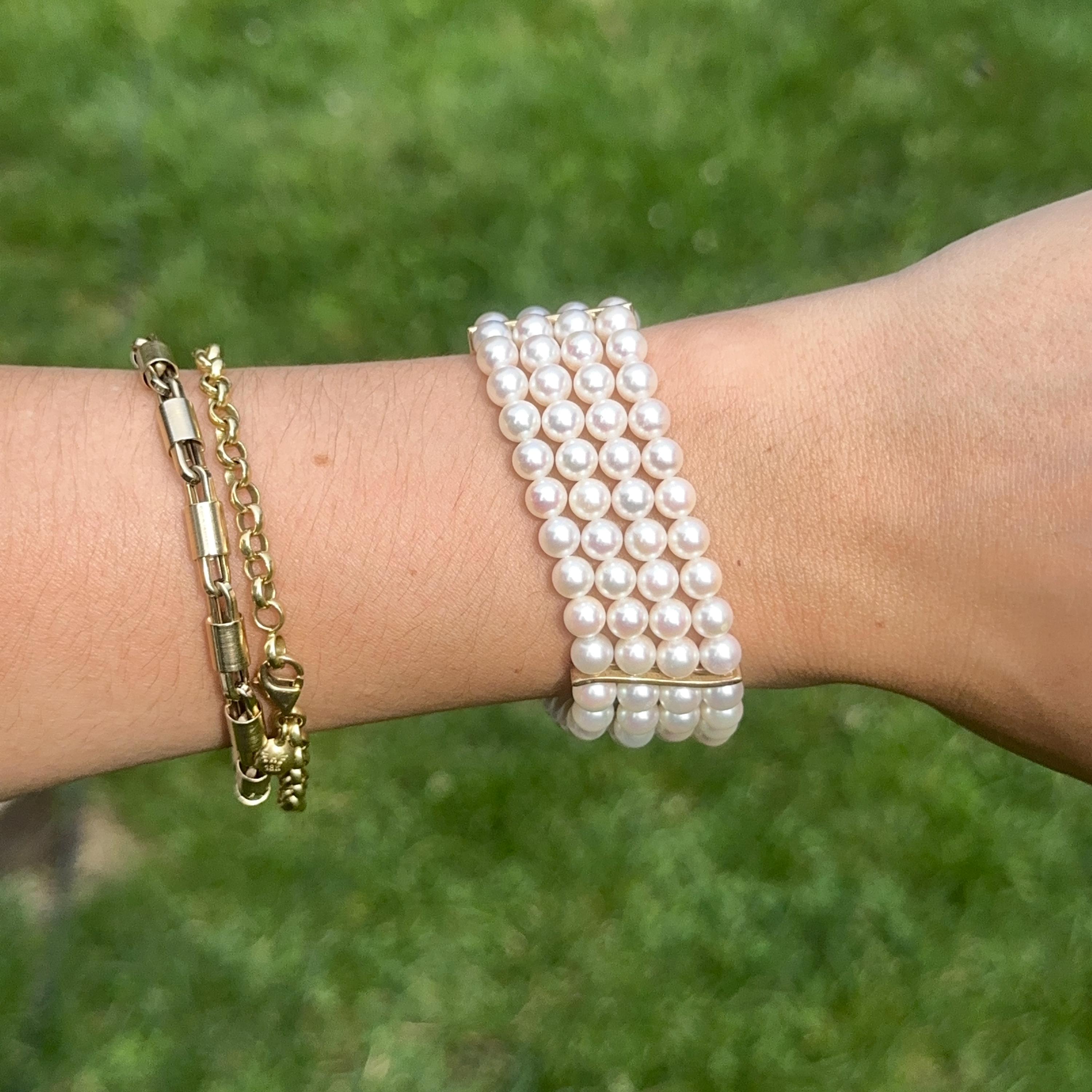 IEFWELL Bracciali A Strati Oro Donna - Set Di Delicati Braccialetti Con Perline Turchesi E Dorate - Placcati Oro 14K, Ipoallergenici, Regolabili - Idea Regalo Per Compleanno, Natale, San Valentino - 2