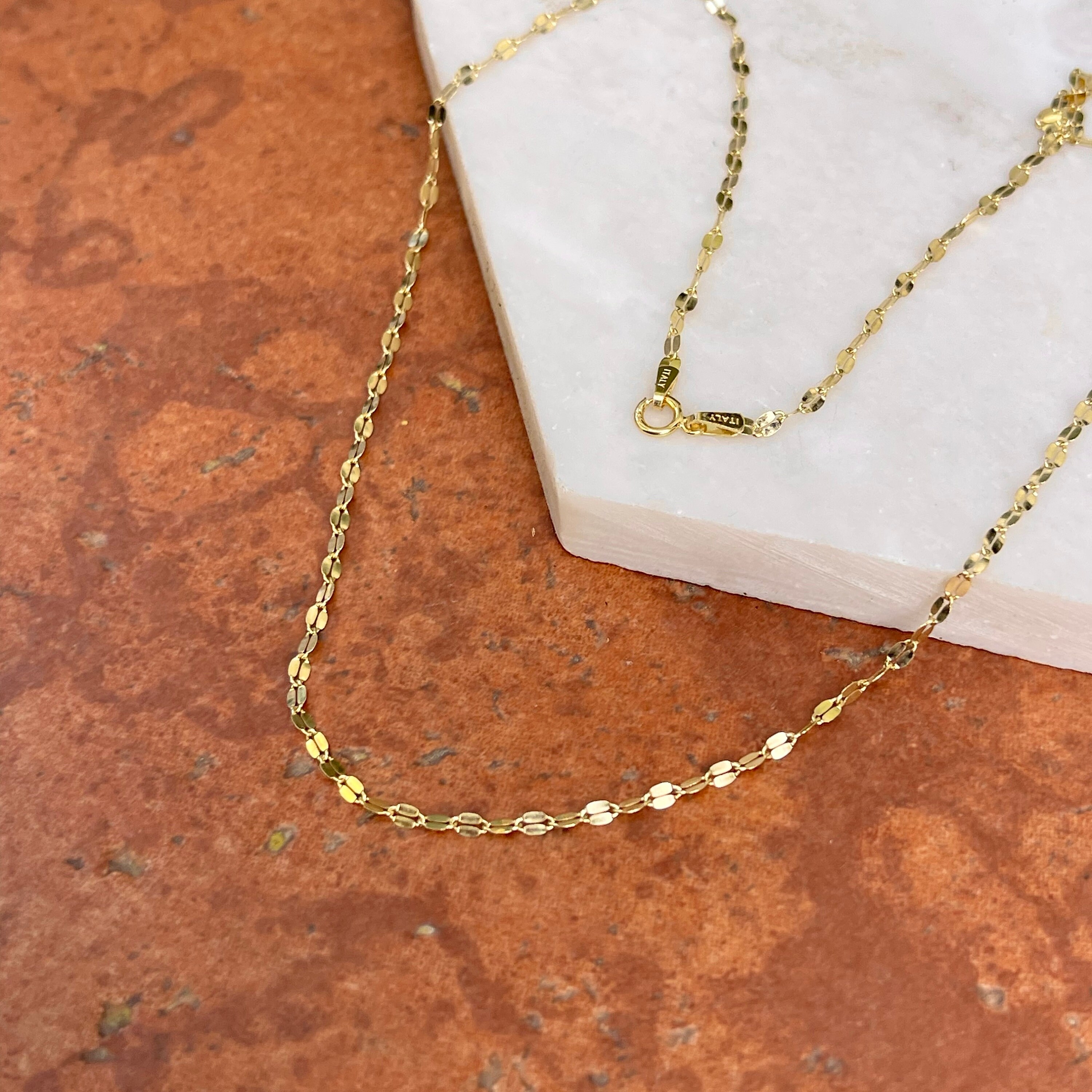 [HAESOOL] 14K Gold☆HS.TN06 Necklace Chelsea Charles Overtime Gold Chain Necklace | Chelsea