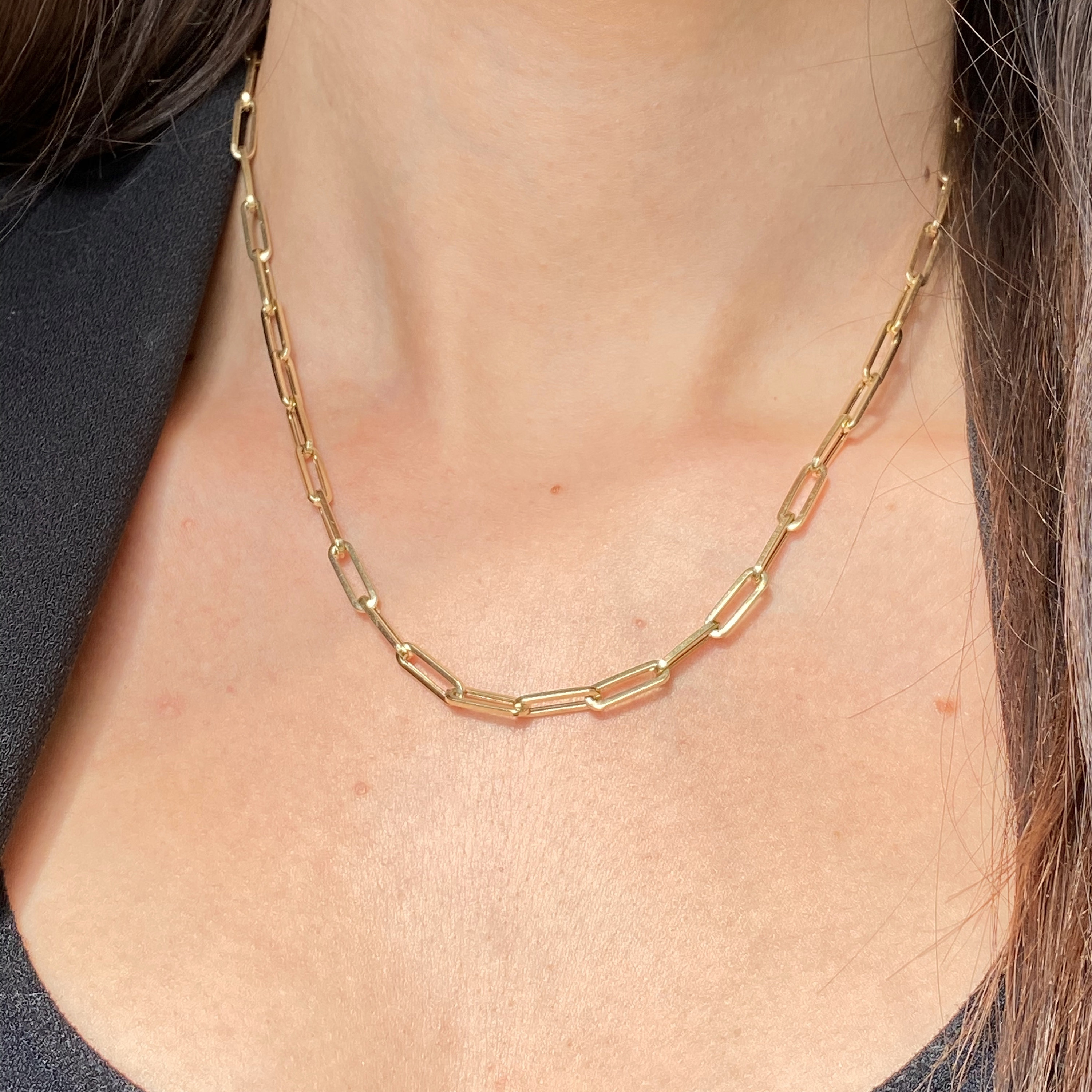 Goldkette Kordelkette Hohl Halskette Breite 4,5 Mm - 585-14 Karat Gold – Firma Holzenplotz