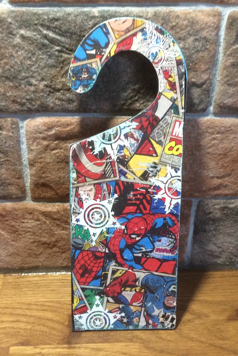 decorative over the door hangers on Wreaths Door Hangers Star Wars And Superheroes Door Knob Hangers Home Living