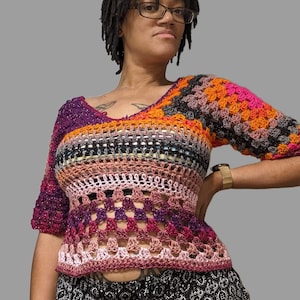 Silver Fox Topp * Virkmönster*