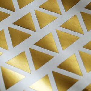 Set 100-1''triangles Stickers, Vinyl Decal, Envelope Seals,geometric ...