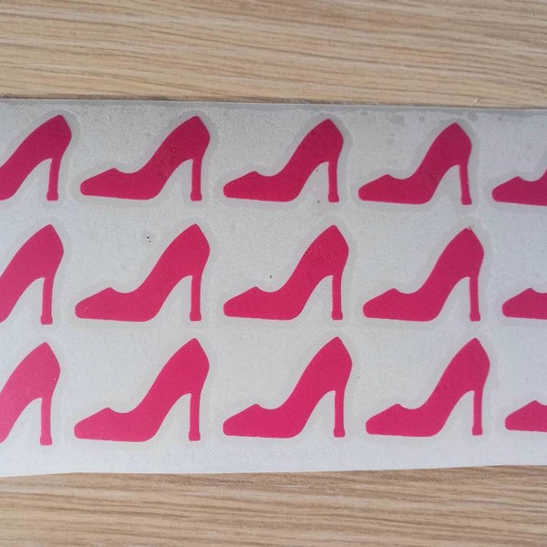 20 X High Heel Stickers, Shoe Vinyl Decals,Planner stickers.