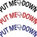 Put Me Down Toilet Decal,toilet Vinyl Sticker,wc. - Etsy