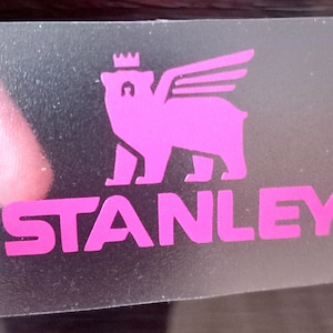 3 x Stanley Vinyl Decals, Stanley Sticker, Stanley Inspired Vinyl Decal image 4