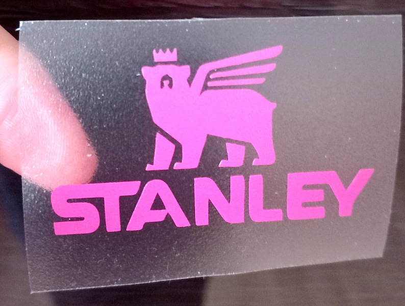 3 x Stanley Vinyl Decals, Stanley Sticker, Stanley Inspired Vinyl Decal image 4