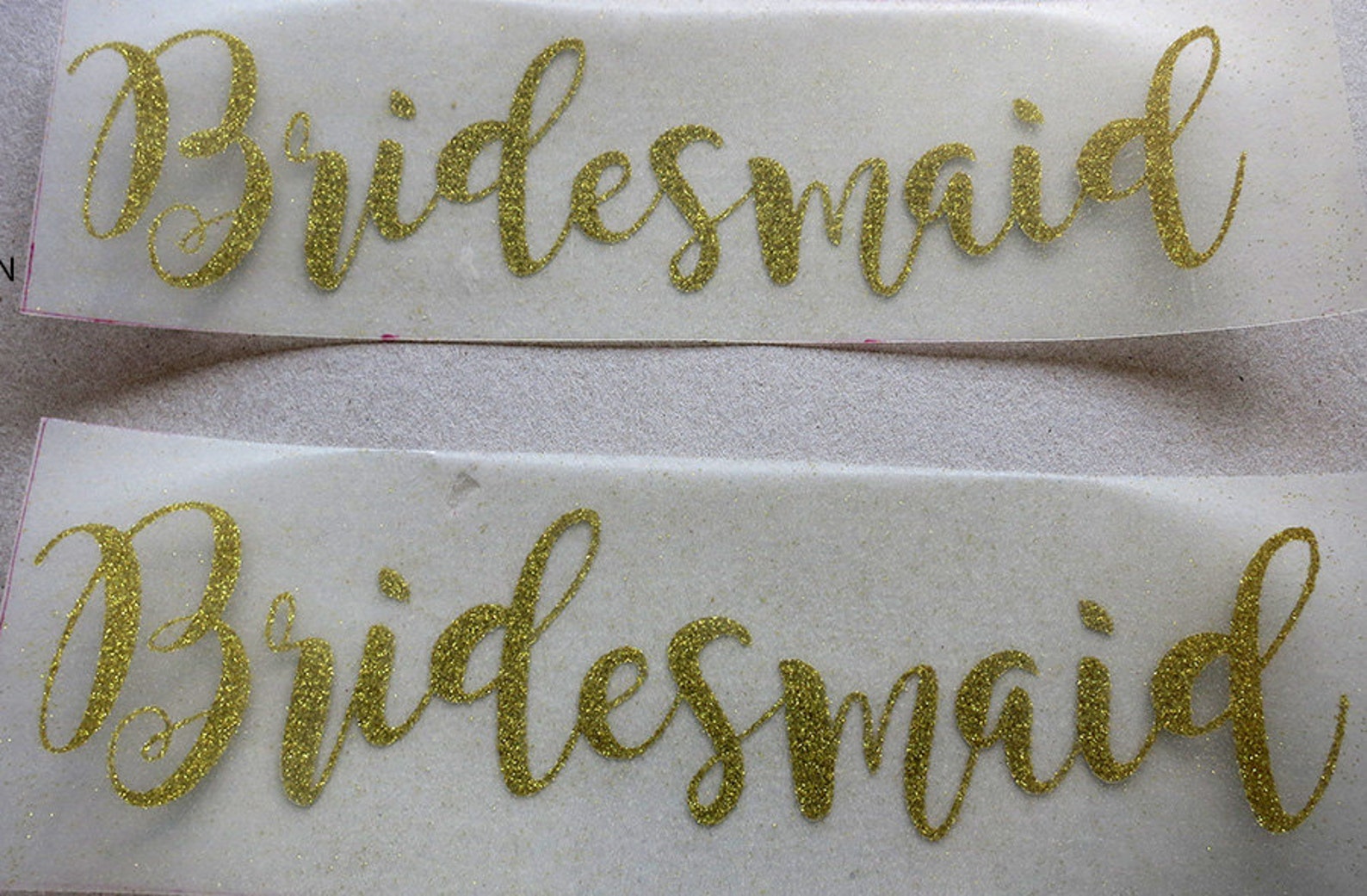 DIY Bridesmaid Iron on Vinyl Decal Bridesmaid Shirt DIY Etsy