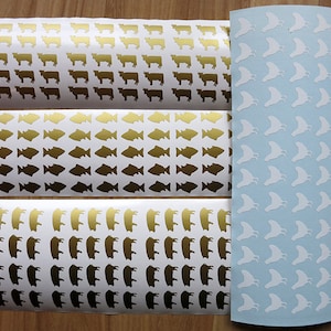 Juego de 20 pegatinas, pegatinas para elegir comida, pegatinas para elegir alimentos, pegatinas para mesa, pegatinas de animales, bricolaje.