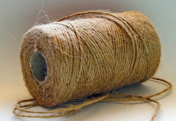 Black JUTE twine hang tag string ECO-FRIENDLY wedding Xmas gift wrapping ties