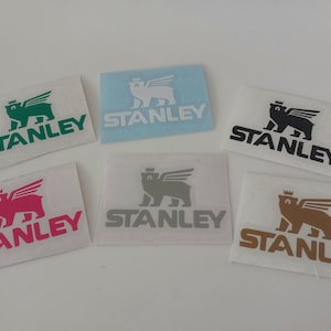 3 x Stanley Vinyl Decals, Stanley Sticker, Stanley Inspired Vinyl Decal image 1