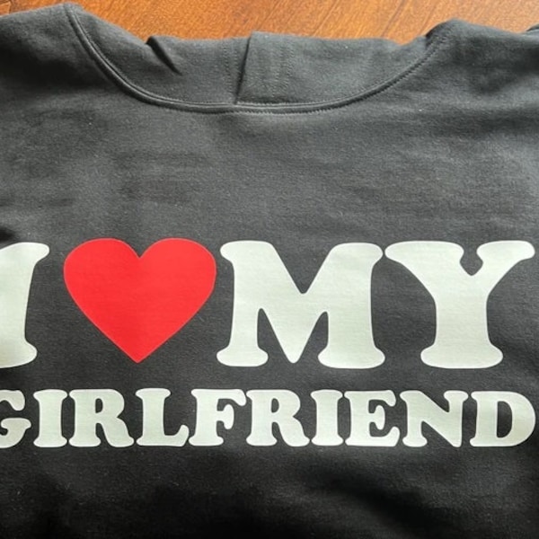 I Love My Boyfriend Template Etsy