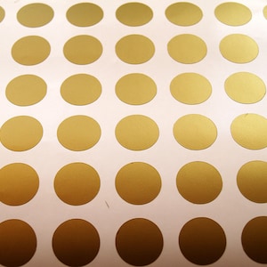 30 x Polka dot decals/stickers.Circle shapes.
