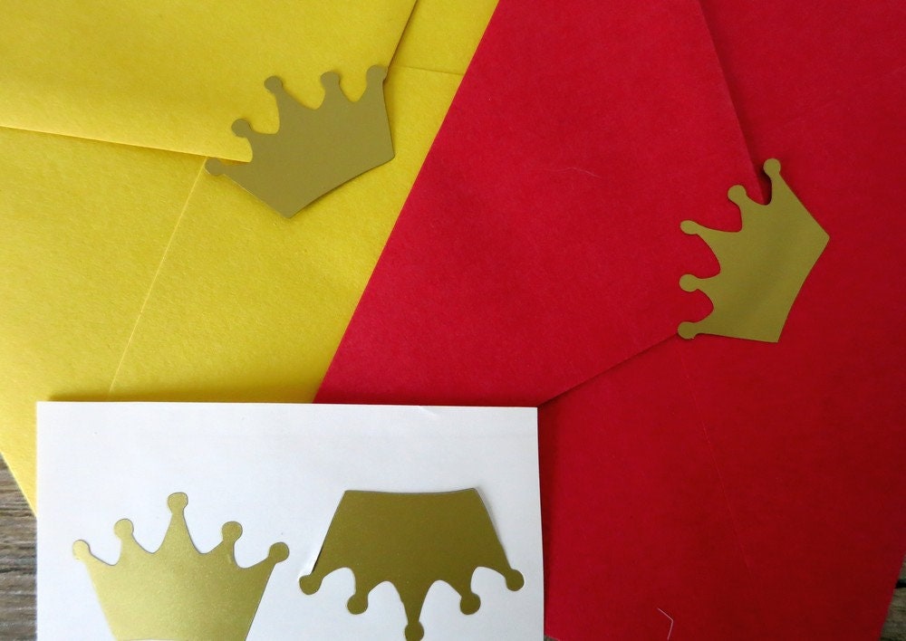 Many Crown Sticker 30 X Crown Stickers, Crown Vinyl Decal,crown Stickers - Etsy